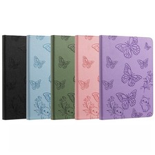 Cat Butterfly Leather Rotate Tablet Case For HUAWEI HONOR Pad 9 10 X8a X8b X9a picture