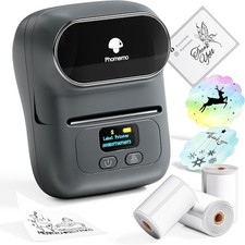 Phomemo M110 Wireless Portable Mini Thermal Label Maker Bluetooth Mobile Printer picture