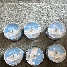 HP CD-R Recordable Discs 700MB 52x 80min 20-Pack Spindle, Lot of 6 NEW SEALED picture