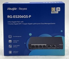 REYEE RUIJIE RG-ES206GS-P 6-PORT GBE SMART POE+ SWITCH picture