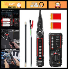 Network Cable Tester Kit - RJ45 RJ11 Wire Tracer, Tone Generator & Probe, Ethern picture