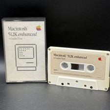 Macintosh 512K Enhanced A Guided Tour Cassette Tape 1986 picture