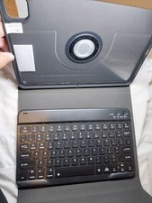 Wireless Keyboard Case For iPad Air 11 Inch Detachable BT Backlit, 360 Rotatable picture
