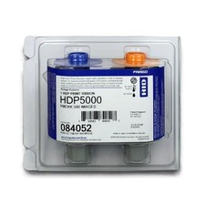 Fargo YMCKK Full-Color Ribbon with Black Resin Panels for HDP5000 Printers picture