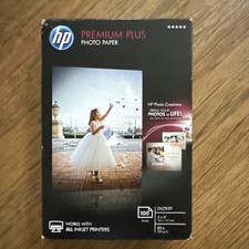 NEW HP Premium Plus Photo Paper, Glossy, 4x6, 100 count Instant Dry CR668A picture