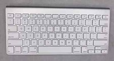 Apple MC184LL/A Wireless Keyboard ultra-thin Bluetooth white keys aluminum picture