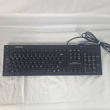 Compaq PS/2 Wired Standard Black Keyboard English QWERTY Multimedia 5189-0403 picture