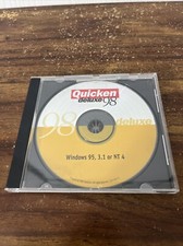 Vintage Quicken deluxe 98 Windows 95, 3.1 Or NT 4 picture