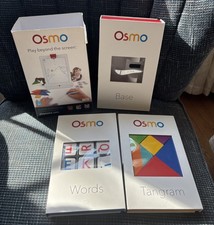 Osmo Genius Kit Bundle Base Numbers Words Tangram for iPad NEW OPEN BOX picture