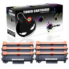 6 Black Toner Cartridge fits Brother TN760 MFC-L2750DW XL HL-L2390DW HL-L2395DW picture