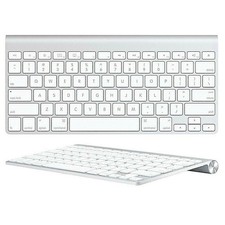 Apple A1314 Wireless Keyboard Bluetooth MC184LL/A Tested Working AA Included picture