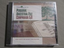 Family Search Personal Ancestral File Companion 5.0 CD-ROM LDS NEW Sealed OOP picture