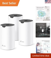 Deco S4 Mesh AC1900 WiFi System - Up to 5,500 Sq.ft. Coverage, Replaces WiFi ... picture