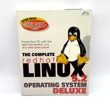 The Complete RedHat Linux 5.2 Operating System Deluxe New Sealed PC Software picture