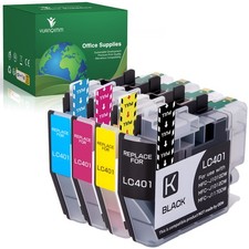 4PK LC401 LC-401 Ink Cartridges For Brother MFC-J1010DW MFC-J1012DW MFC-J1170DW picture