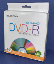 Memorex DVD-R 16X 4.7GB/GO 120Min ( 10PK ) picture