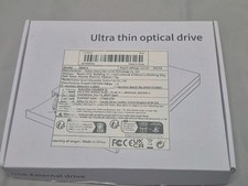 Ultra Thin External Optical DVD Rom Drive XD013 Black USB Plug and Play picture