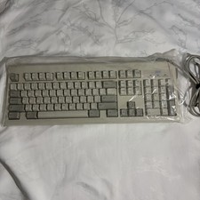 IBM KB-6323 Wired PS/2 Standard Keyboard Gray QWERTY English MPN 75H9548 picture