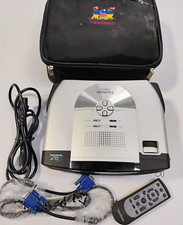 ViewSonic PJ420D DLP Projector with Remote Case Cable Game Presentation Console picture