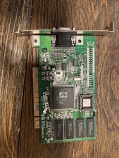 ATI 3D Rage II+ PCI VGA Graphics Card 4MB 1024061511 109-40600-00 Vintage picture