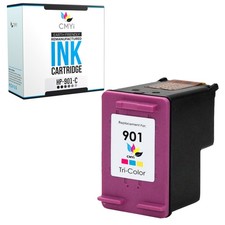 1PK Compatible HP 901 Color Ink Cartridge for OfficeJet J4500 J4524 J4525 J4535 picture
