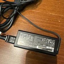 Genuine OEM SONY 65W VGP-AC19V49 19.5V 3AC Adapter Power Charger with cable picture
