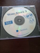 Word Attack 3 PC CD child crossword letters flash cards word search puzzle game picture