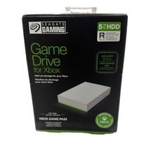 Seagate Gaming Game Drive for Xbox 5TB External HDD Hard Drive White ✅ Sealed picture