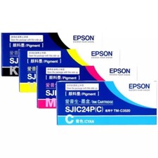 4PC/SET Original Ink Cartridge SJIC24P for TM-C3520 Color Label Printer picture