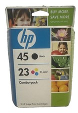 HP 45 Black 23 Tri-color Inkjet Print Ink Cartridges Combo-pack C8790FN picture