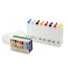 T0591 - T0599 Continuous Ink Supply System for Epson R2400 Printer Ciss picture