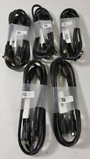 Lot of 5 Genuine HP 924318 Male To Male C2G VGA D-SUB Monitor Cable 15 P 6' New picture