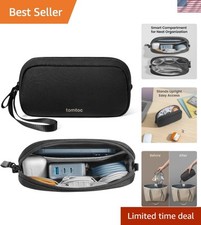 Sleek Tomtoc 2-Compartment Tech Organizer - Perfect for Travel Essentials picture