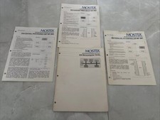 MOSTEK Z80 MICROCOMPUTER SYSTEM FAMILY PAMPHLETS SALES SHEETS picture