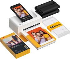 4x6 Photo Printer Smartphone Docking 50Sheet Bluetooth iPhone Android Smartphone picture