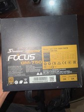SeaSonic Focus GM-750 SSR-750FM 80 Plus Gold 750W Semi Modular Power Supply picture