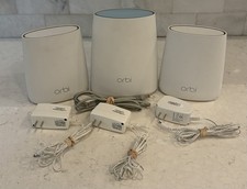 NETGEAR Orbi RBR40 Mesh WiFi Router + 2 RBS20 Satellites Complete System picture