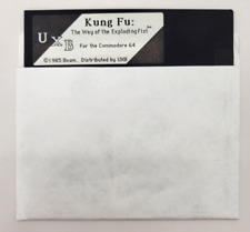 Kung Fu The Way of the Exploding Fist Commodore 64 Disc Only  Vintage 1985 5.25 picture
