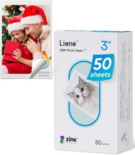Liene Zink Pearl K100 Photo Paper 2X3 50 Sheets Adhesive Back picture