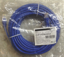 LEGRAND C2G 30FT CAT5E SNAGLESS BLUE ETHERNET DATA CABLE INTERNET #00399 picture