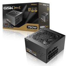 ANTEC GSK750 V2 US 750W 80+ Gold Full Modular ATX 3.1 PCIe 5.1 PC Power Supply picture