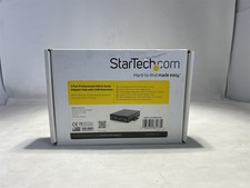 Startech 2 port professional USB to serial adapter Hub /COM retention ICUSB2322X picture