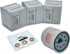 SET 3 PCS NEW Genuine OEM 15208-65F0E Engine Oil Filter +  11026-JA00A picture