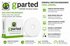 GParted Bootable CD | Linux Essential Tools System Repair Rescue | LATEST picture