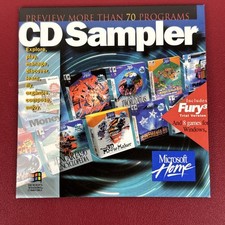 Microsoft Home 1995 CD Sampler - Preview 70+ Programs - Sealed picture