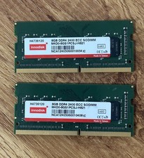 16GB(2x8GB) innodisk DDR4-2400 ECC SODIMM M4D0-8GS1PCSJ-H821 Laptop RAM Memory picture