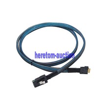 SLIM SAS SF-8654 4I 38Pin to MINI SAS 8087 36Pin server connection Cable 100cm picture
