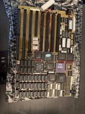 Vintage 386 Motherboard with 20MHZ cpu & 4MB Memory & Gameport ISA card. picture