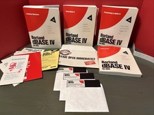 Borland ® dBase IV Version 2.0 Database - 1993 DOS For IBM PCs - picture