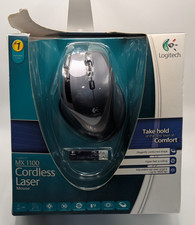 Logitech MX1100 Cordless Laser Wireless Mouse New Sealed PC Gaming 2009 Sealed picture